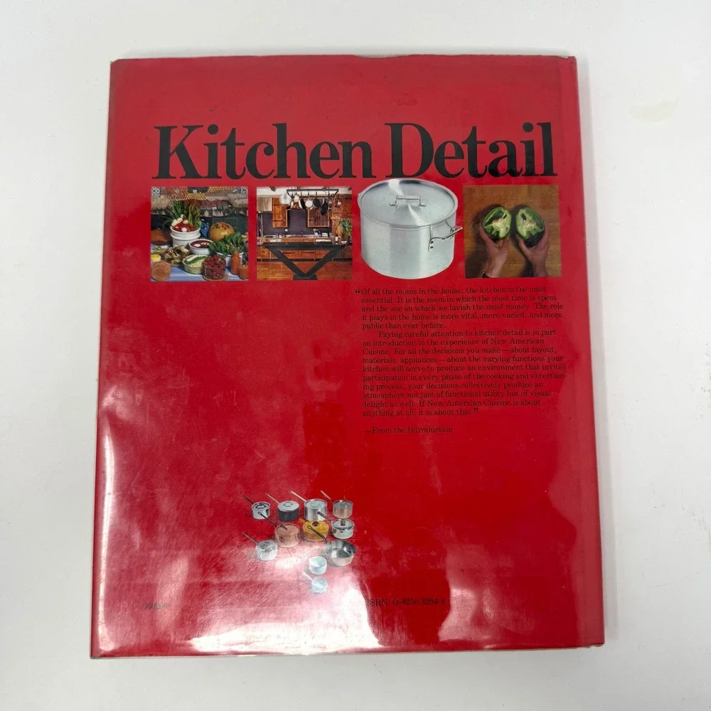 Kitchen Detail Herbert H Wise 1980 Hardcover Kitchen Design Equipment Cookbook